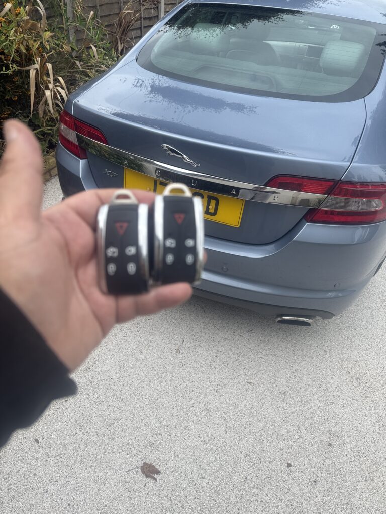 Jaguar spare car key replacement service