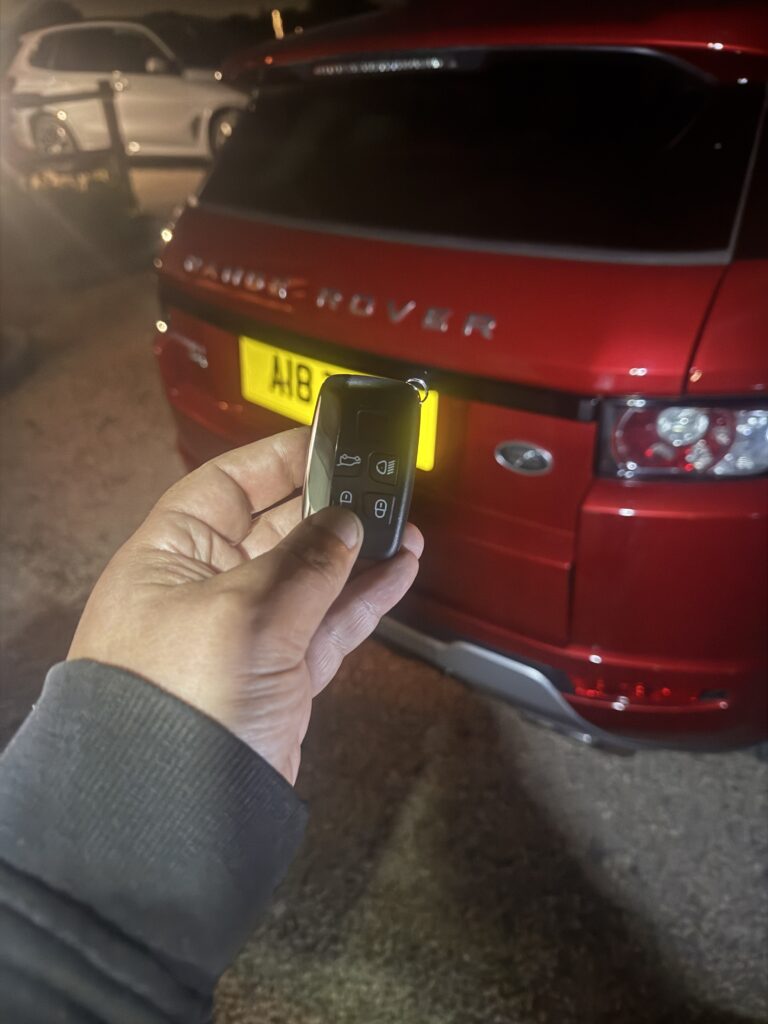 Range Rover spare key replacement service