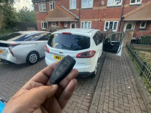 Replacement Ford S-Max key programmed by WM Auto Locksmith in Coventry