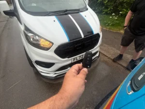 New Ford Transit Custom replacement key programmed by WM Auto Locksmith in Coventry